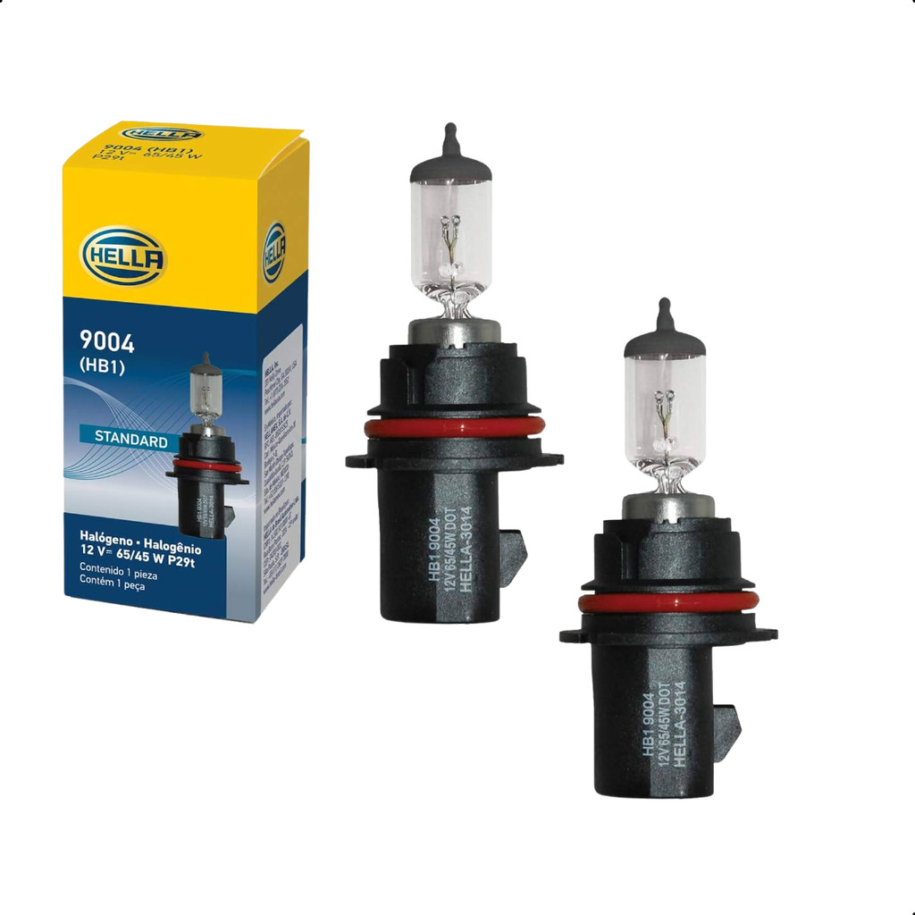 HELLA 8GJ 004 907-123 Halogeenlamp – HB1 – 12V 65/45W – Standaard – P29T Voet – Doosverpakking – 1 Stuks – Originele Kwaliteit Exacte Pasvorm 3 miniatura