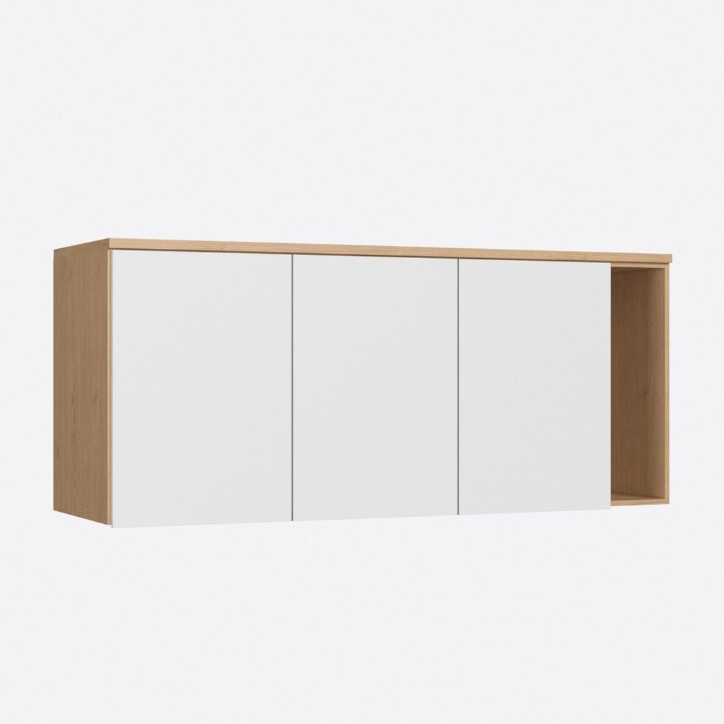 Módulo Aéreo para Quarto 3 Portas Elegance Angelin/Blanc | Shopee Brasil