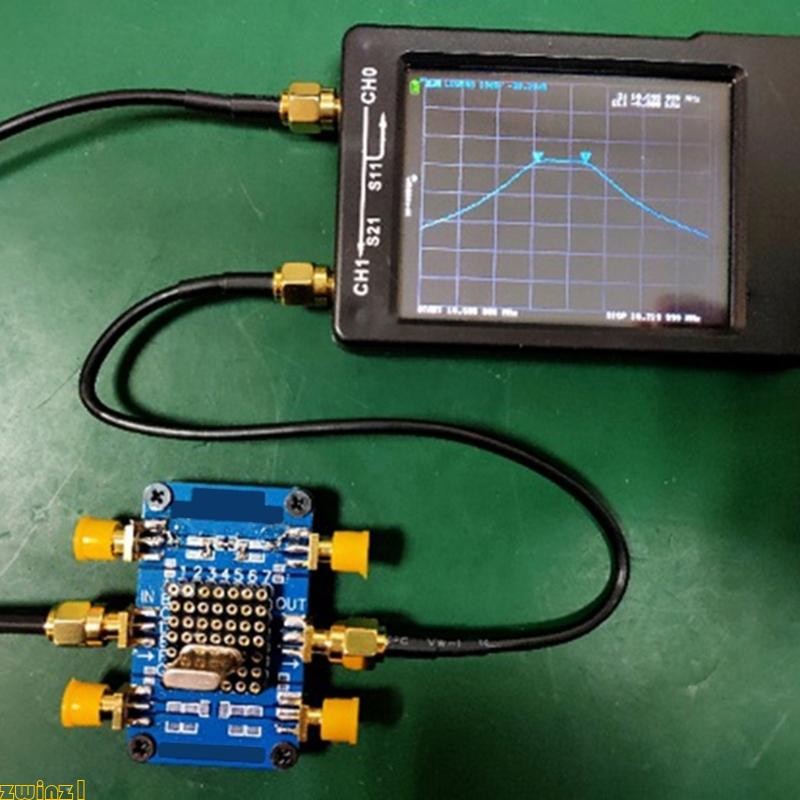 zwinz1 NanoVNA Placa Analisador Vetorial VNA RF Conjunto Demonstração Medição DIP Dispositivo Fer