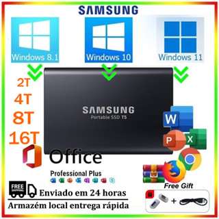 Samsung T Ssd Tb Tb Hd Externo Ssd De Estado S Lido Disco R Gido Externo Port Til Para