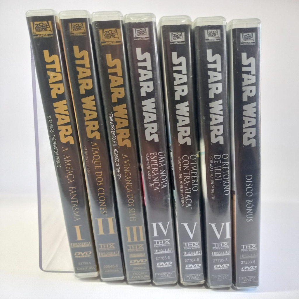 DVD: Coleção Star Wars Jornada nas Estrelas Dublado editora