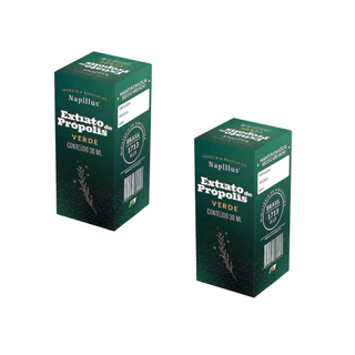 Kit 2 und Extrato De Própolis Verde Napillus 30ml em Oferta na Shopee