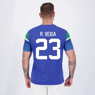 Camisa Palmeiras R. Veiga 23 Vibração Azul
