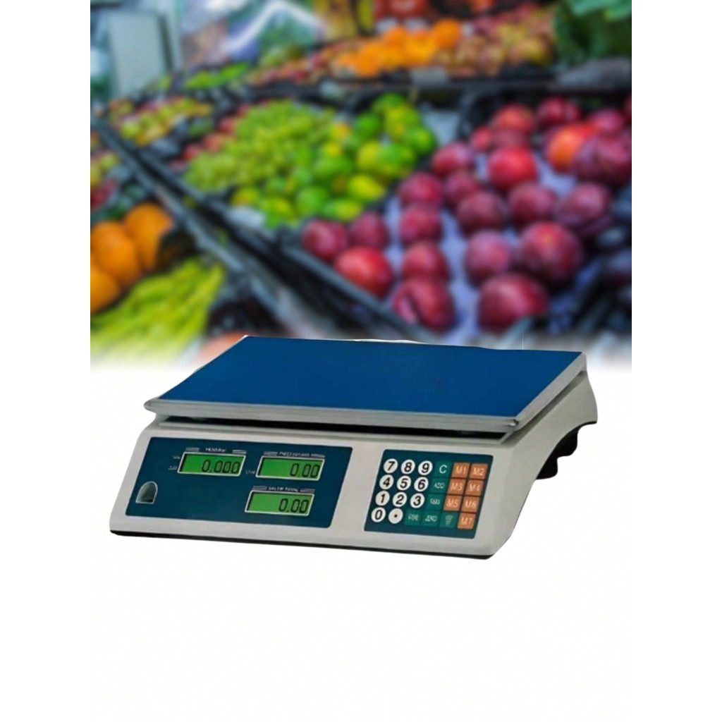 Balança Digital para Cozinha e Comércio com Capacidade de 40Kg, Display ...