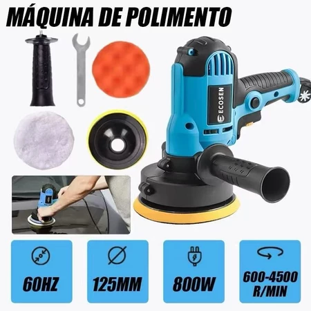 Lixadeira multifuncional 110v/220v 800w polidor profissional 60hz 4500r/min