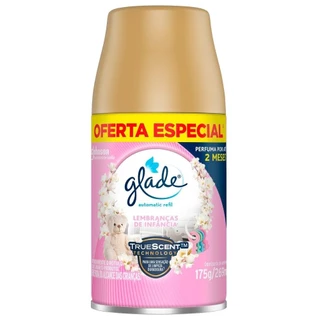 Purificador de Ar Glade Automatic Spray Lembrança de Infância Refil 269ml em Oferta na Shopee