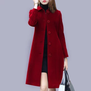 Casaco De lã Feminino Plus size 2025 Para frio Lapela Sobretudo Para Outono/Inverno Longo Grosso De Cor Lisa Elegante Ca em Promoção na Shopee Casaco De lã Feminino Plus size 2025 Para frio Lapela Sobretudo Para Outono/Inverno Longo Grosso De Cor Lisa Elegante Ca