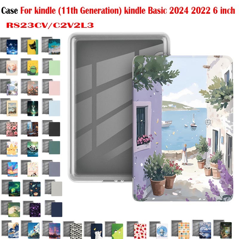 Custodia In Similpelle Con Supporto Per Amazon Kindle 11a Gen 2022 (modello C2V2L3)