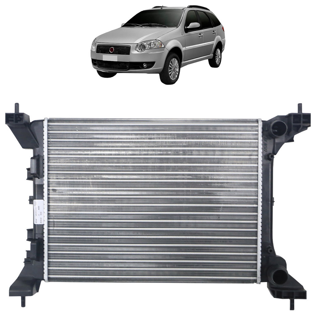 Radiador Palio Weekend 1.6 Flex Manual 2012 2013 2014 2015 2016 ...
