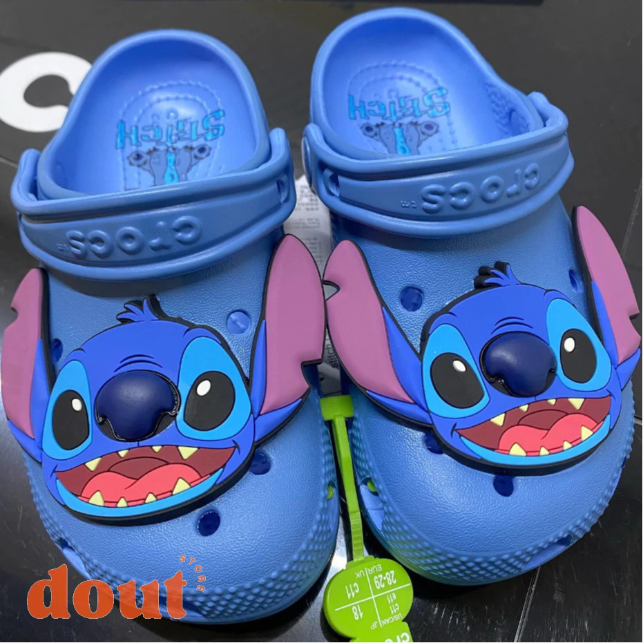 Crocs Lilo & Stitch Adulto e Infantil Papete Novidade Babuche Croc's ...