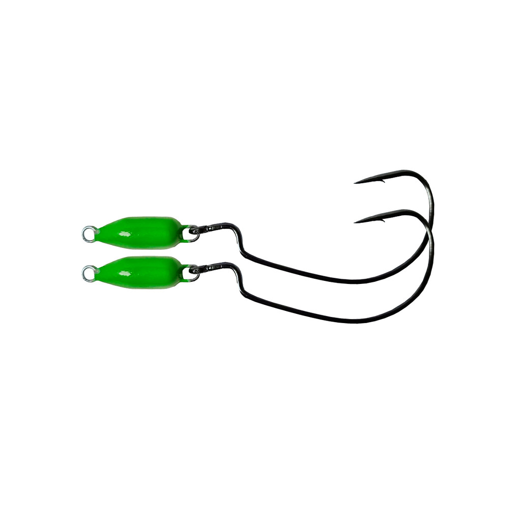 Anzol Offset Articulado Sinker Jig 4/0 com 2 und | Shopee Brasil