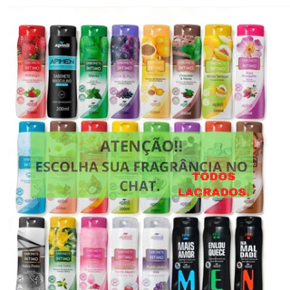 KIT 12 Sabonete Íntimo Feminino 210ml APINIL -  Fragrâncias Refrescante em Oferta na Shopee