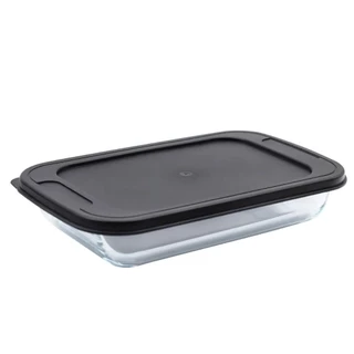 Assadeira De Vidro Retangular Com Tampa 2,2L MOR - 07831