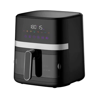 Fritadeira Elétrica Lume 5,5 Litros Tridimensional 360 Preta 127V Gaabor
