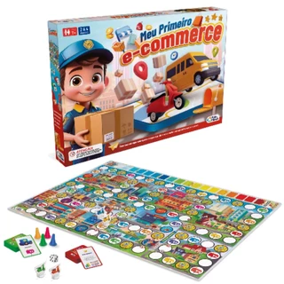 Jogo de Tabuleiro Meu Primeiro E-commerce - Pais & Filhos