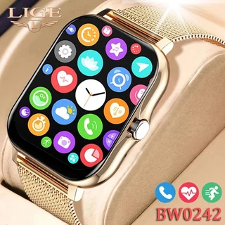LIGE Relógio Inteligente Masculino E Feminino Com Conexão À Prova D'água Smartwatch Rastreador De Fitness Para IOS Andro
