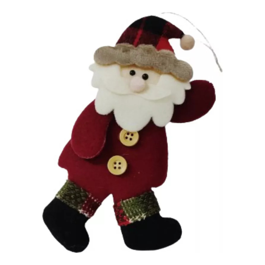 Enfeite De Natal Pendente Bonecos Papai Noel Boneco De Neve Shopee Brasil