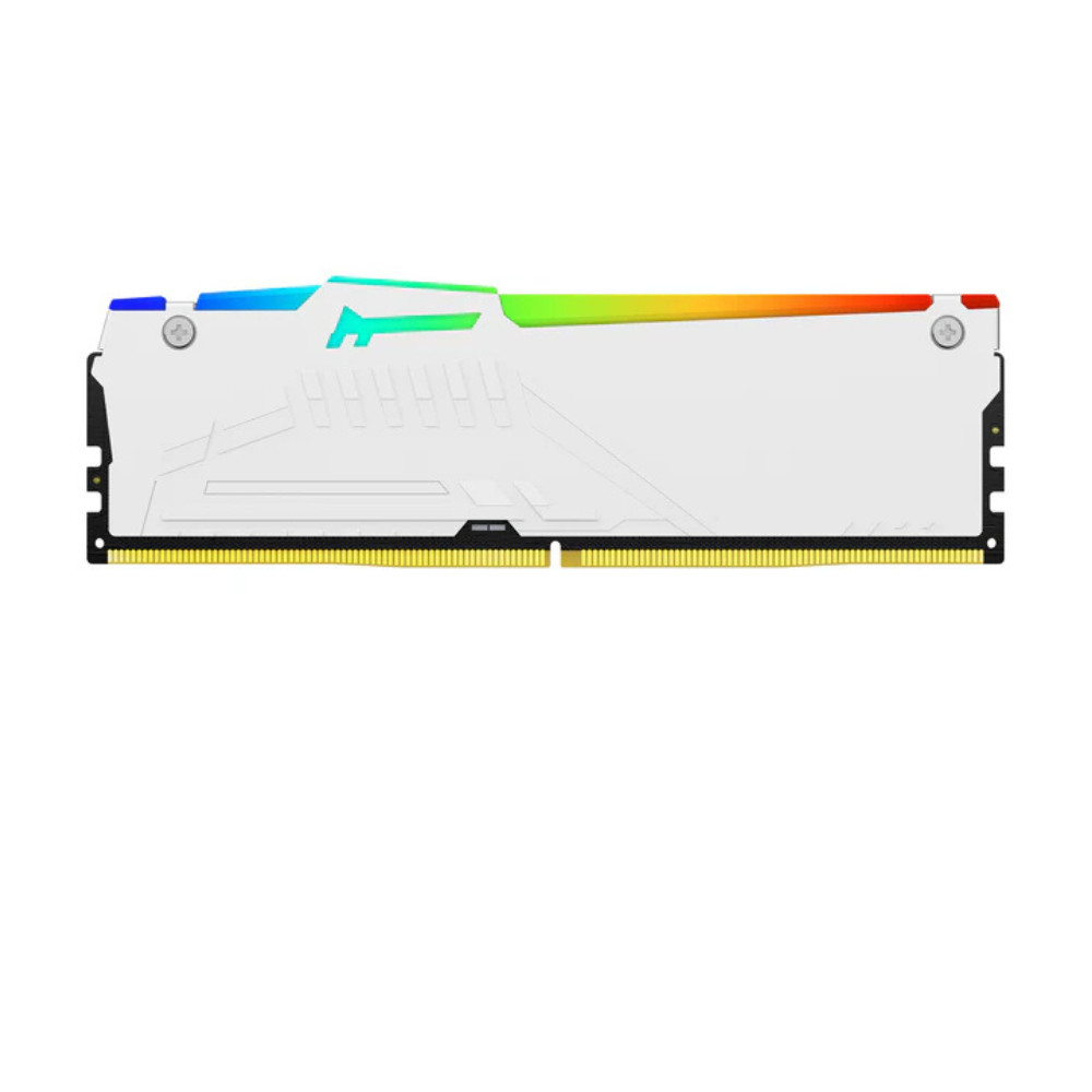 Memória Kingston Fury Beats, 16GB, DDR5 5600, Cl40,RGB,White