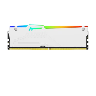 Memória Kingston Fury Beats, 16GB, DDR5 5600, Cl40,RGB,White