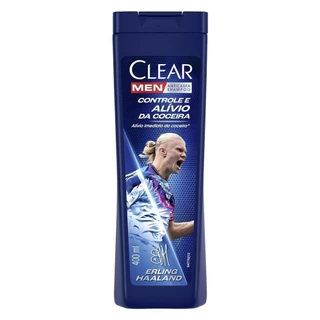 Shampoo Clear Men Antí-Caspa Controle e Alívio da Coceira 400ml em Oferta na Shopee
