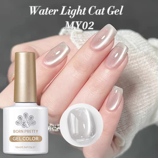 BORN PRETTY Water Light Cat Magnetic Eye Unha Polonês Espumante Magnético Soak Off UV LED Varnis Semi Permanente em Oferta na Shopee