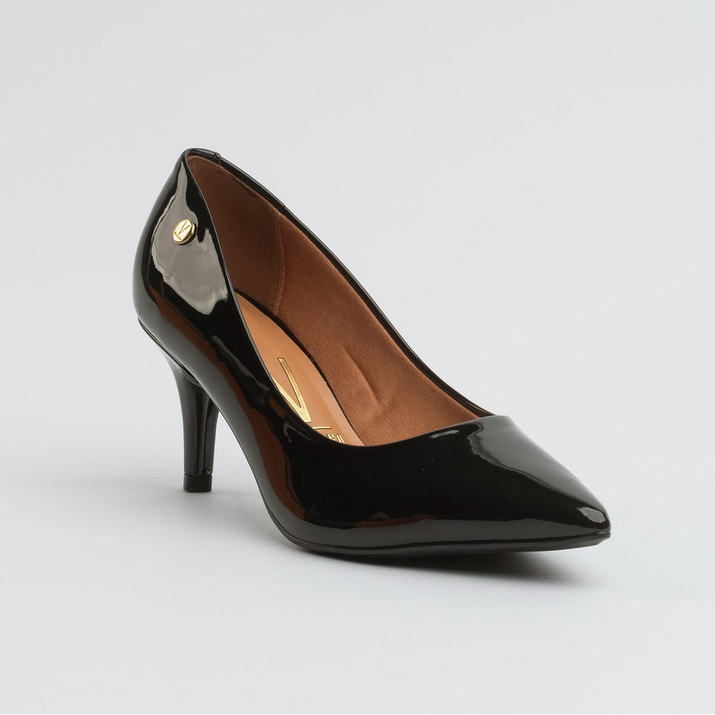 Sapato Social Feminino Scarpin Vizzano 1185702 Salto Fino Médio
