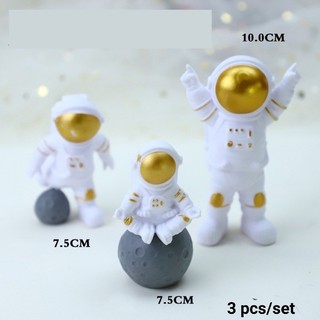 Ornamento Criativo De Mesa Para Decoração De Bolo De Astronauta , Plug-In De Sobremesa Festa De Aniversário Infantil — foto 4 — Achou Levou Brasil