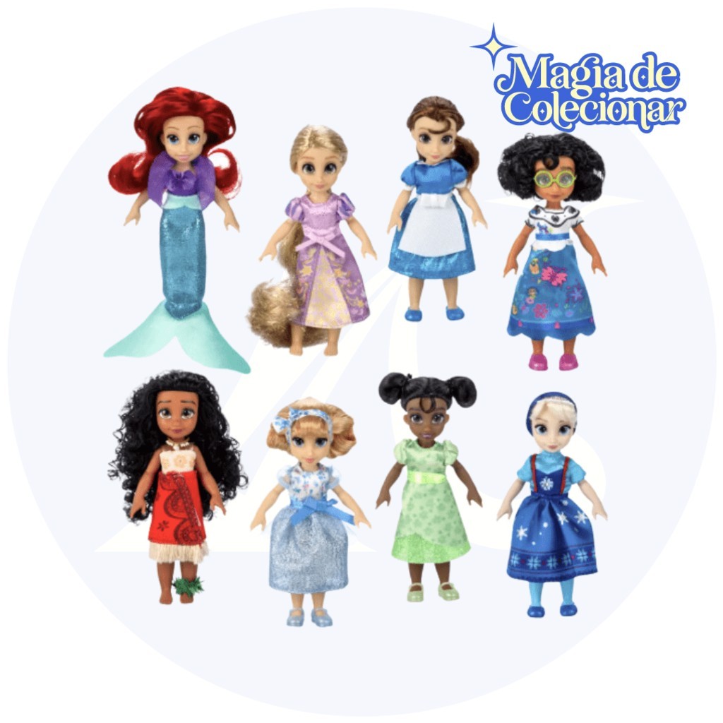 Bonecas Disney Store Princess - Once Upon a Story Mini Doll Gift Set ...