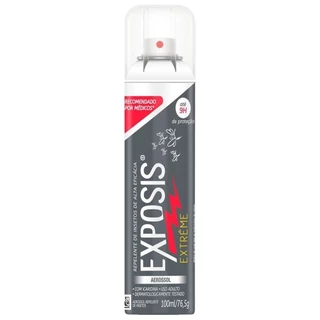 Repelente de Insetos Exposis Extreme Aerosol 100ml em Oferta na Shopee