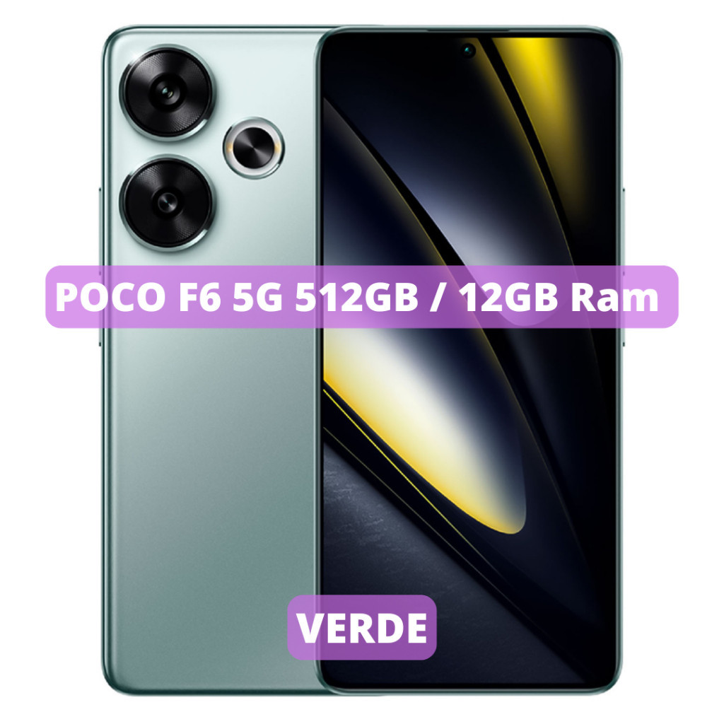 Xiaomi Poco F6 256GB 5G 8GB RAM Verde