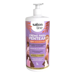 Creme para Pentear Salon Line Super Desembaraço 1L em Oferta na Shopee