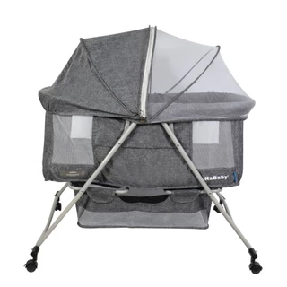 Berço Moisés Portátil Balanço Mosquiteiro e Cesto Até 9kg - Kababy