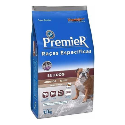 Alimento Premier Super Premium Raças Específicas Bulldog Para Cão ...