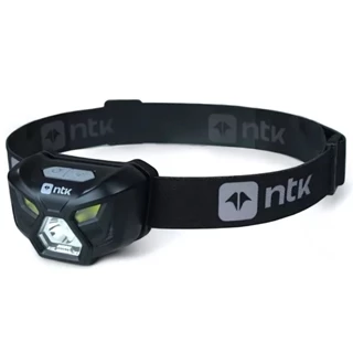 Lanterna de Cabeça Panter Plástico Compacta Preta 310345 - Nutika