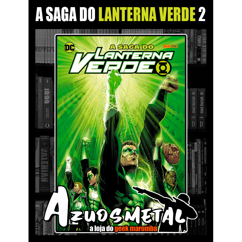 A Saga do Lanterna Verde - Vol. 2 [HQ: Panini] | Shopee Brasil
