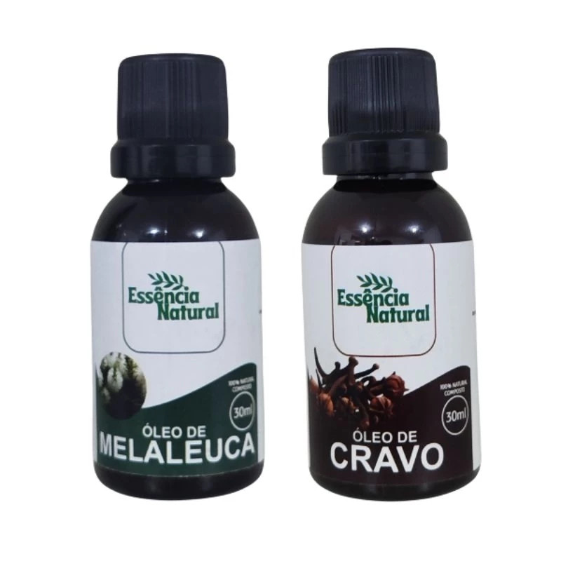 Oleo de Melaleuca + Óleo de Cravo /Micose nas unhas, Fungos e bacterias ...