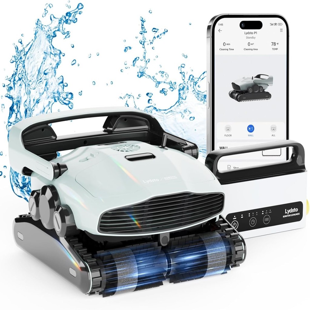 Robô Aspirador de Piscina Automático Limpeza Com Escova Tripla Ultra ...