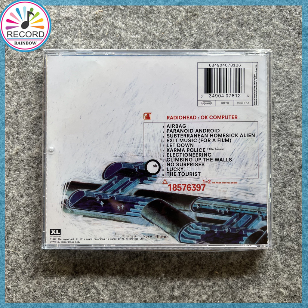 Radiohead OK Computer Original CD Brand New Album [Lacrado