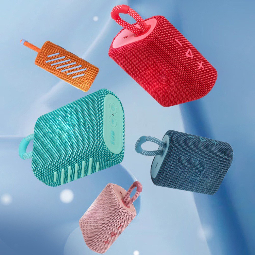 Caixa De Som Go 3 Bluetooth Portátil À Prova D 'Água Com Bateria Esportiva - Mini Alto Falante