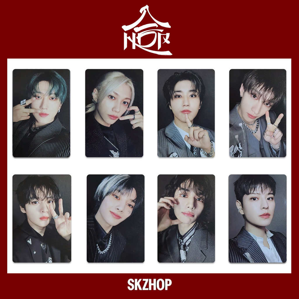 Kpop Idol Stray Kids SKZHOP Álbum De Edição Especial Cartões