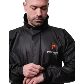 Capa de Chuva Conjunto Completo Pvc Motoqueiro Ciclista Gola em Oferta na Shopee