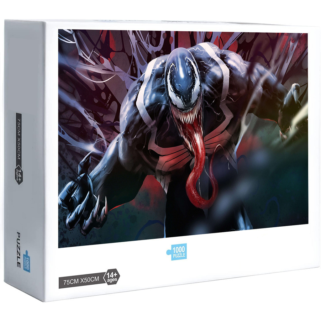 Novo Venom Quebra-Cabeças 300 500 1000 Pçs Cabeça Adulto Presente Criativo H