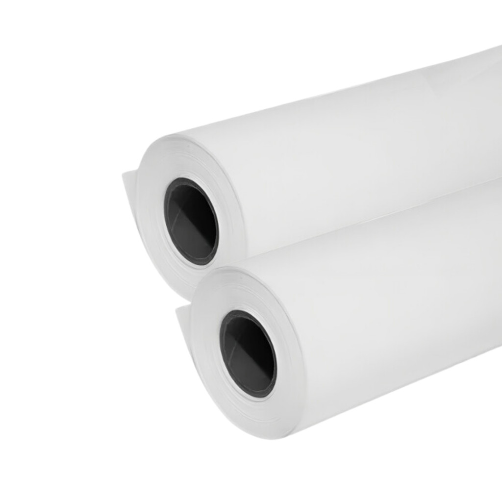 Duas Bobinas Para Plotter Plotagem A1 75gr 610mm X 50m Folha Papel ...