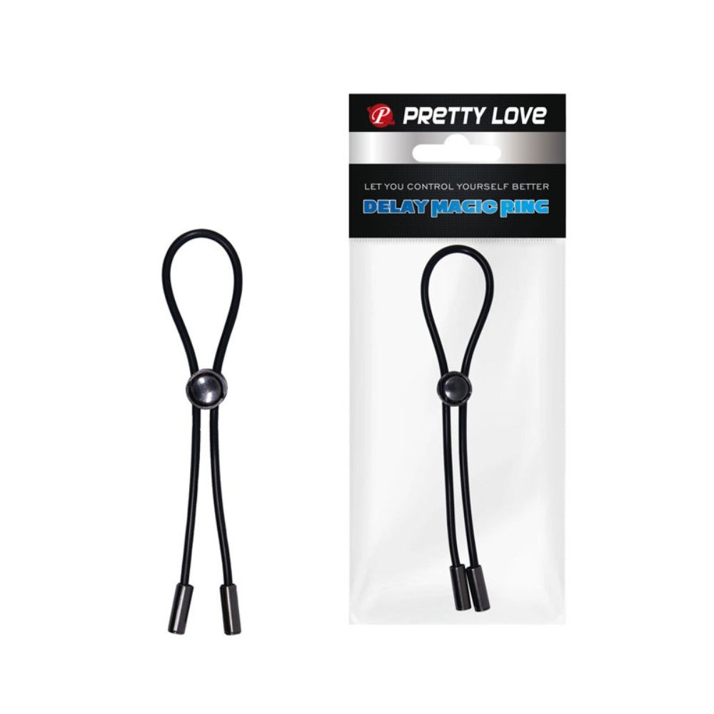 Anel Peniano Ajustável em Silicone - Pretty Love Delay Magic Ring | Shopee Brasil