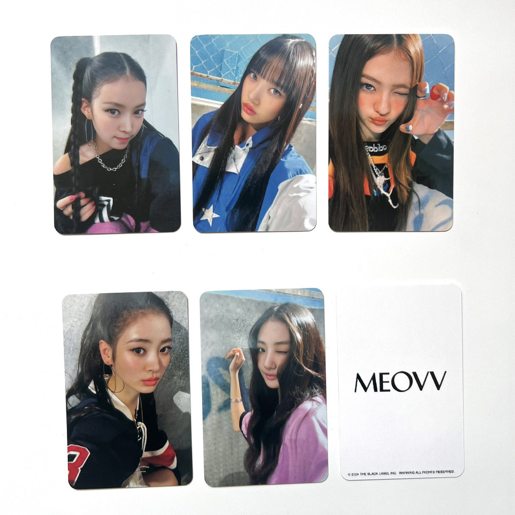 Álbum Kpop Idol MEOVV Transmissão MEOW Photocards | Shopee Brasil