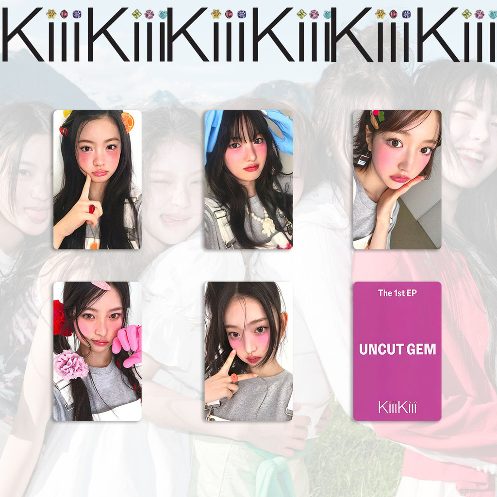 5-8pcs KIIIKIII UNCUT GEM Alumb WM SW MS Lomo Cartões Eu Dome