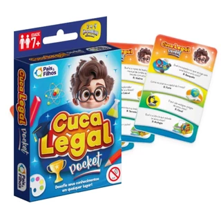 Jogo de Cartas Infantil Cuca Legal Pocket 792916 - Pais & Filhos