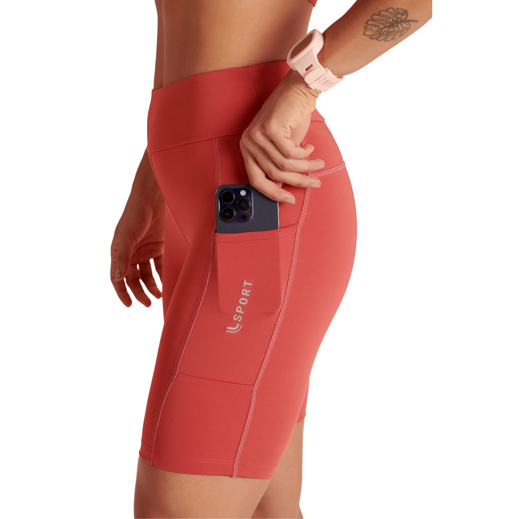 Bermuda lupo com bolso short feminino academia corrida treino ...