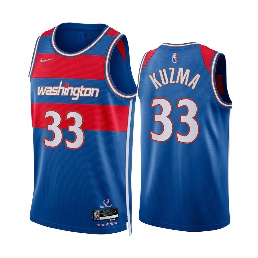 2021-22 Masculino Novo Original N-BA Washington Wizards # 33 Camisa ...