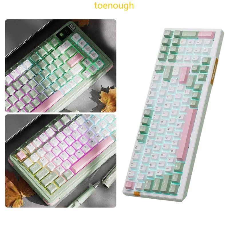 Toe 134PCS Keycaps OEM Injeção Duas Cores Para Teclados Mecânicos ...
